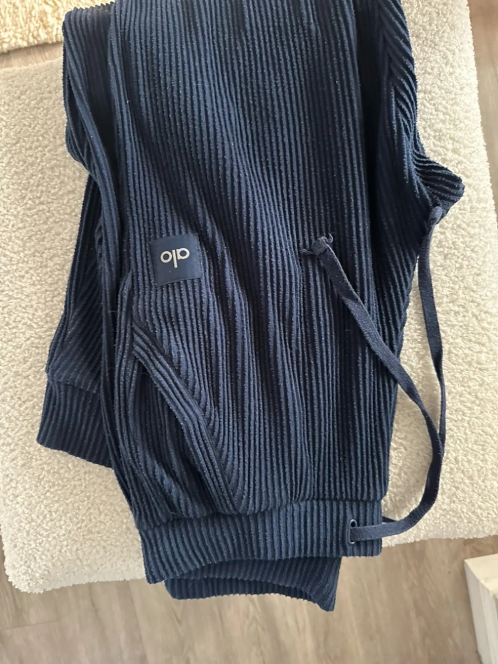 Alo Yoga MUSE Sweat Set Navy Blue